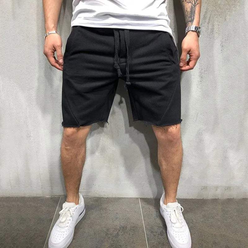 Mens Casual Shorts with Drawstring Waist Soft Comfortable Everyday Summer Style