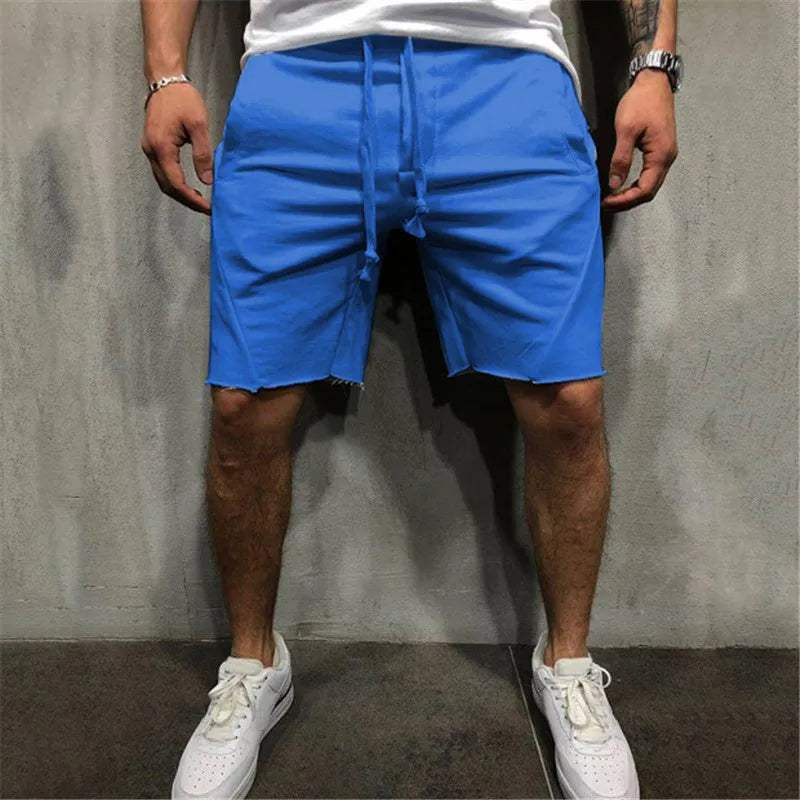 Mens Casual Shorts with Drawstring Waist Soft Comfortable Everyday Summer Style