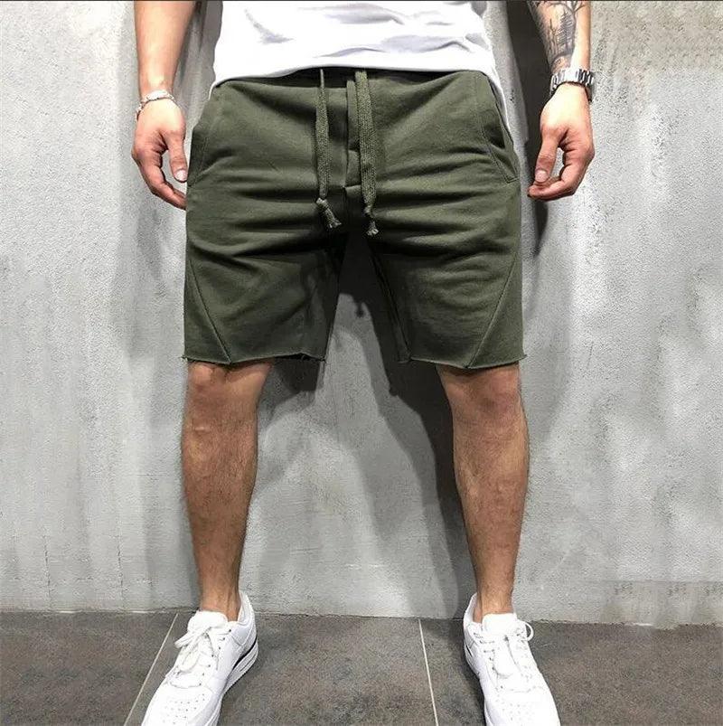 Herren Casual-Shorts mit Kordelzug Weich Bequem Alltag Sommerstil