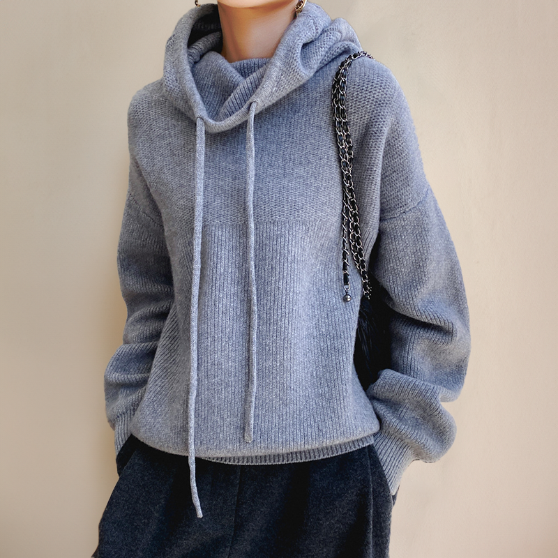 Women’s Hooded Knit Sweater
