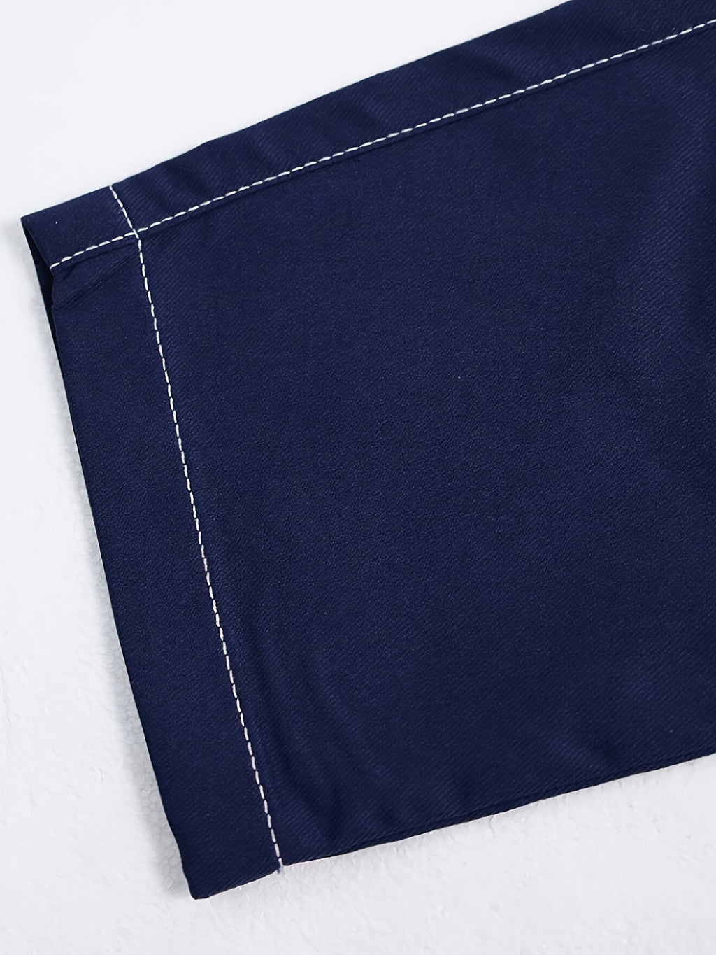 Men's Contrast Stitch Cargo Trousers
