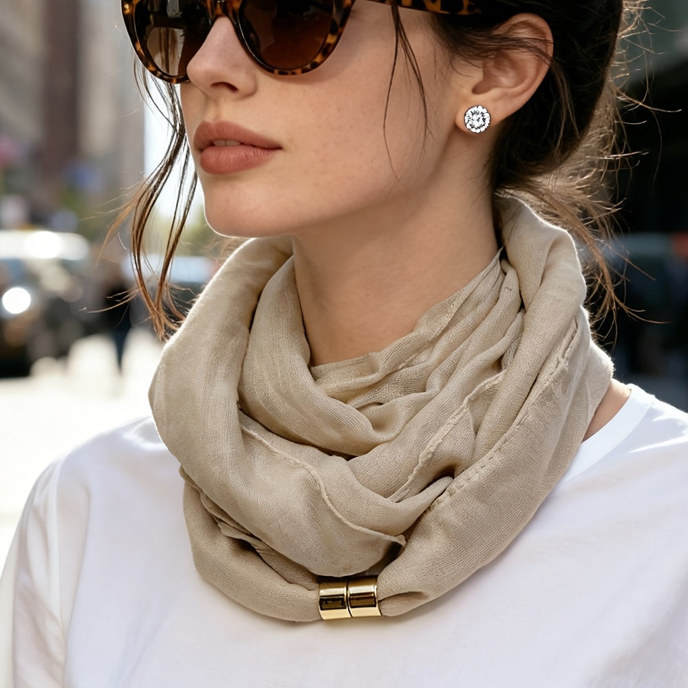 Women’s Magnetic Loop Winter Scarf