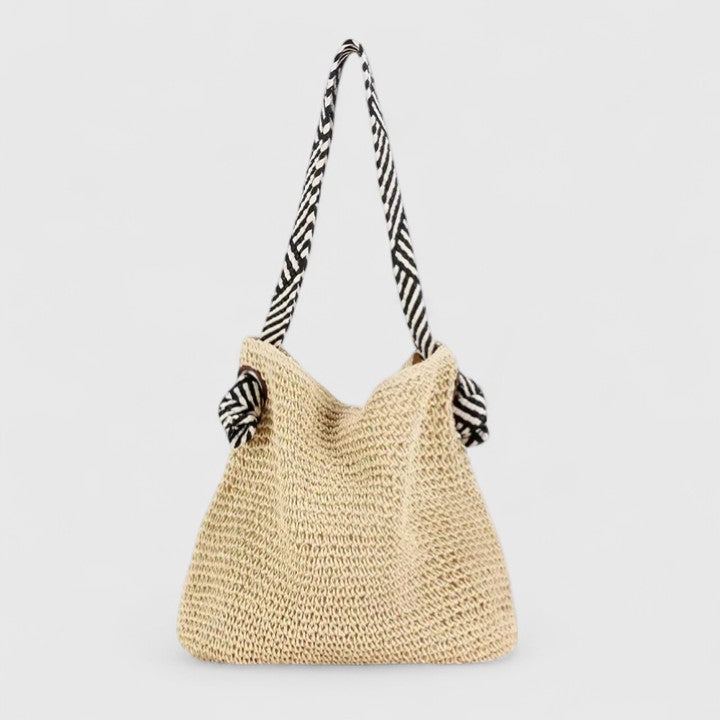 Vævet boho-skuldertaske til kvinder