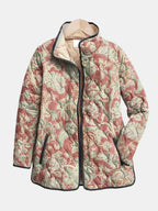 Women’s Paisley Print Quilted Jacket
