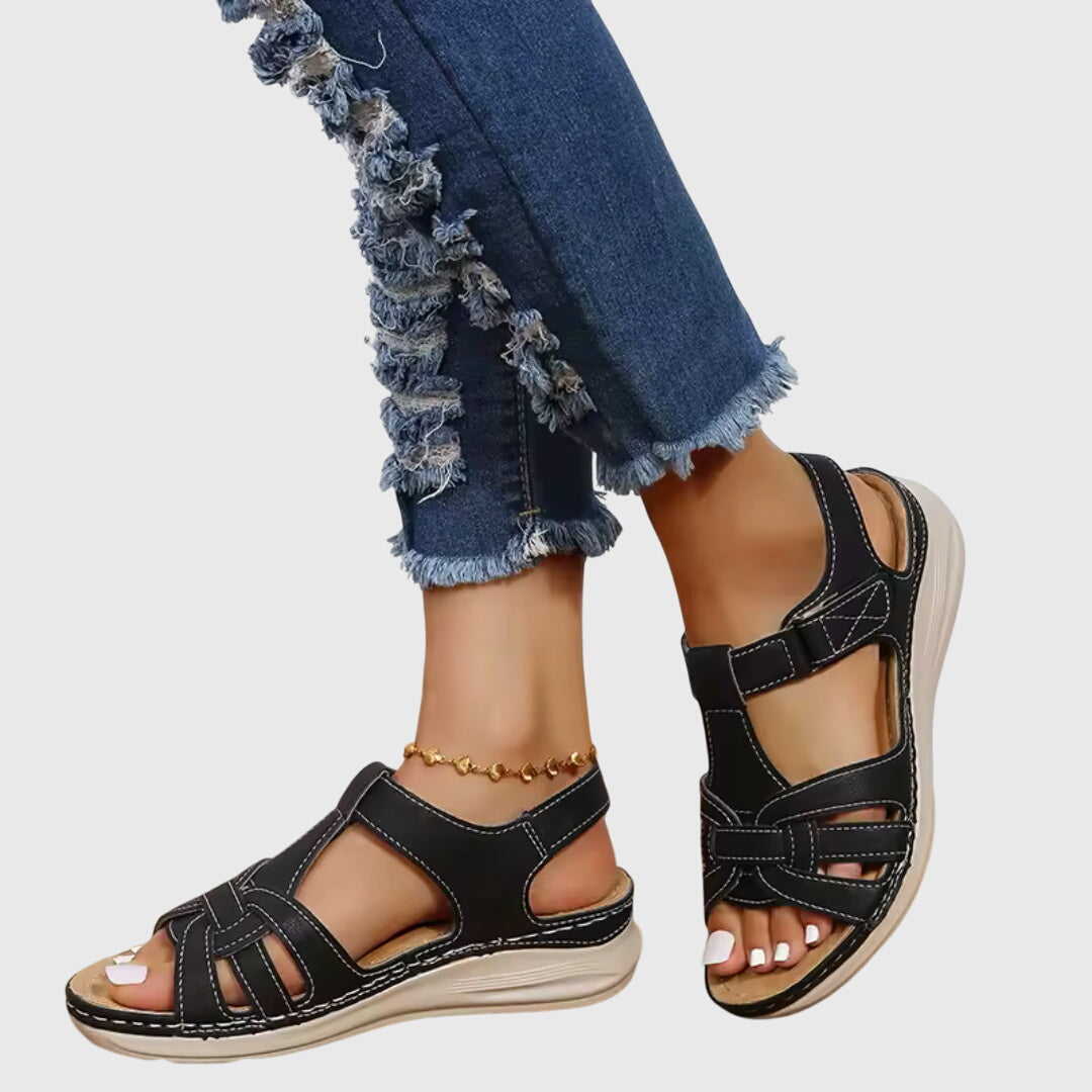 Women's Cross Strap Leisure Sandals