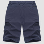 Men’s Quick-Dry Cargo Shorts with Multi-Pocket Outdoor Design