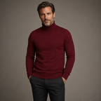 Klassisk rullekravesweater til mænd