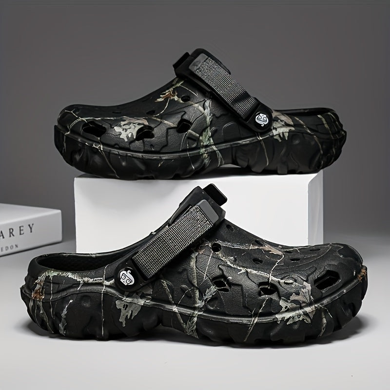 Men's Camouflage Comfort Clogs