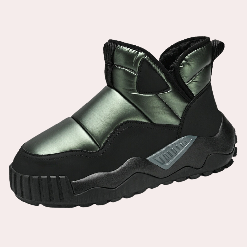 Chaussures à enfiler rembourrées pour femme