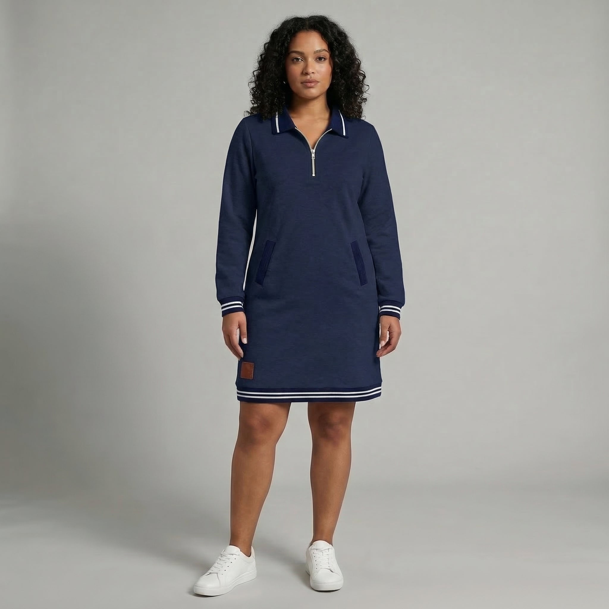 Women’s Maxi V-Neck Long Sleeve Floral Print Dress