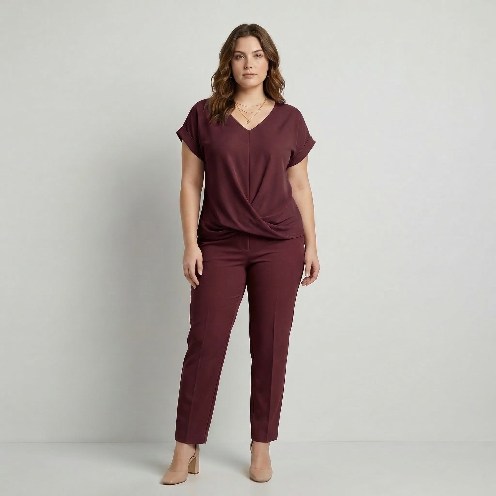 Women’s V-Neck Short Sleeve T-Shirt