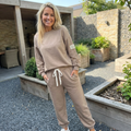 Women's Casual Sweatshirt and Jogger Set