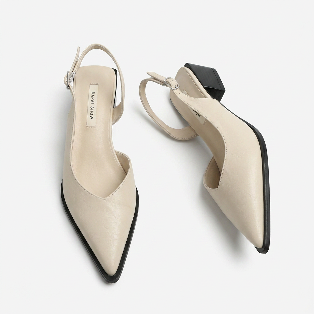 Women’s Pointed Toe Slingback Heels