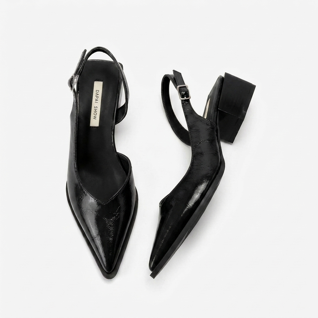 Women’s Pointed Toe Slingback Heels