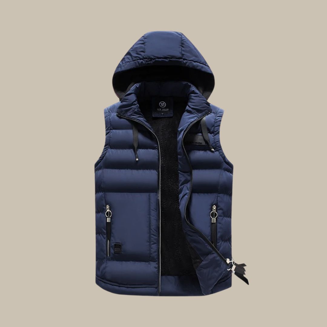 Men's Hooded Puffer Vest