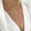 Women’s Pearl Drop Y-Necklace
