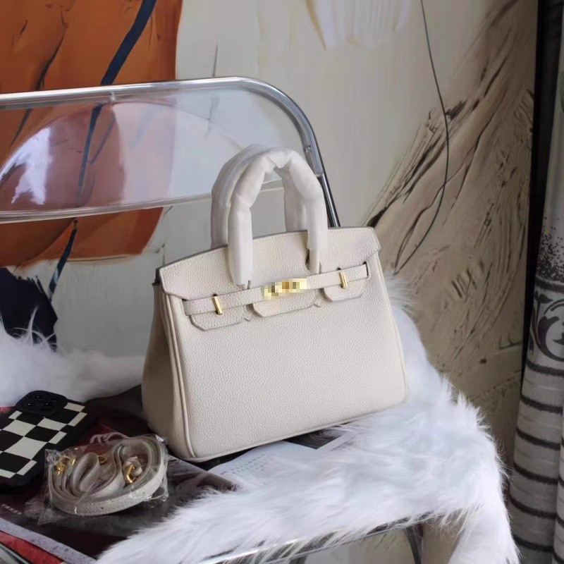 Borsa strutturata da donna con manici superiori