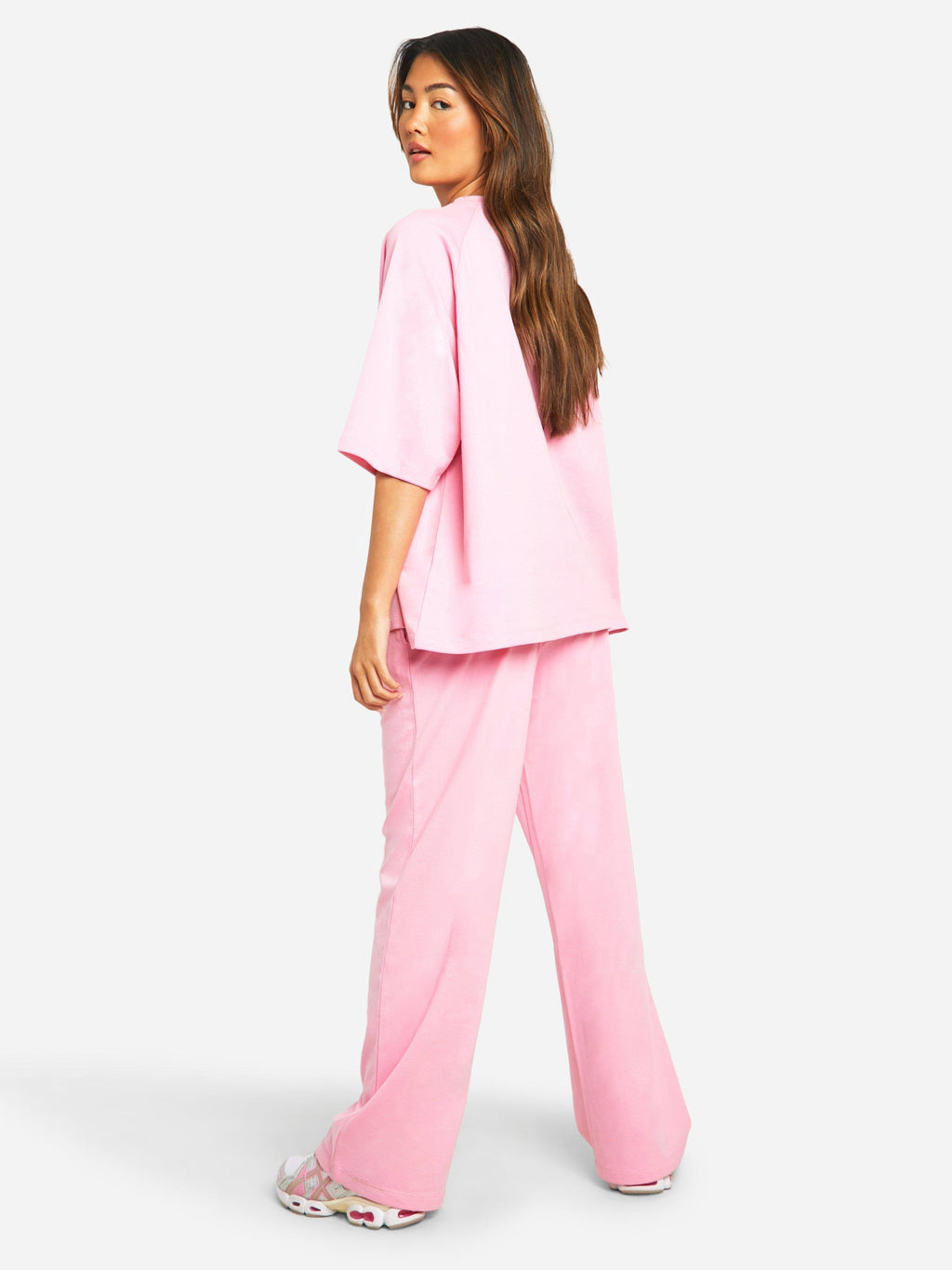Damen Oversize Zweiteiler mit lockerer Passform und bequemem Design
