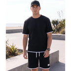 Men’s Contrast Trim T-Shirt Set