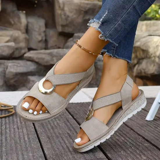 Women's Comfort Slingback Wedge Sandals