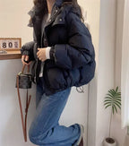 Chaqueta acolchada extragrande para mujer