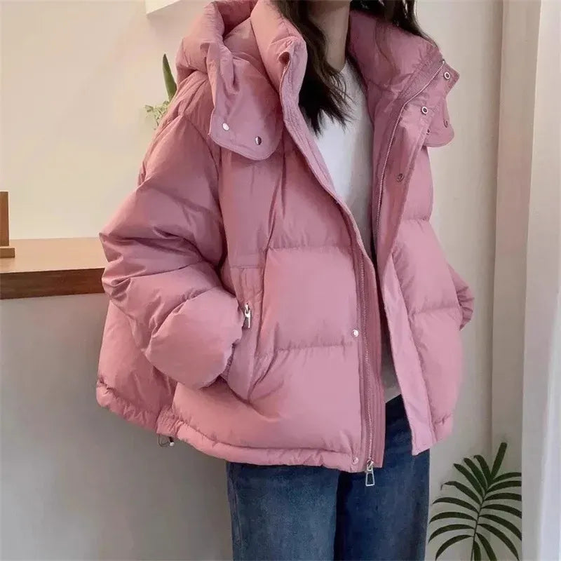 Chaqueta acolchada extragrande para mujer