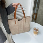 Sac cabas structuré minimaliste pour femme
