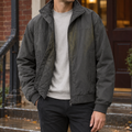 Men's Stand Collar Zip Jacket