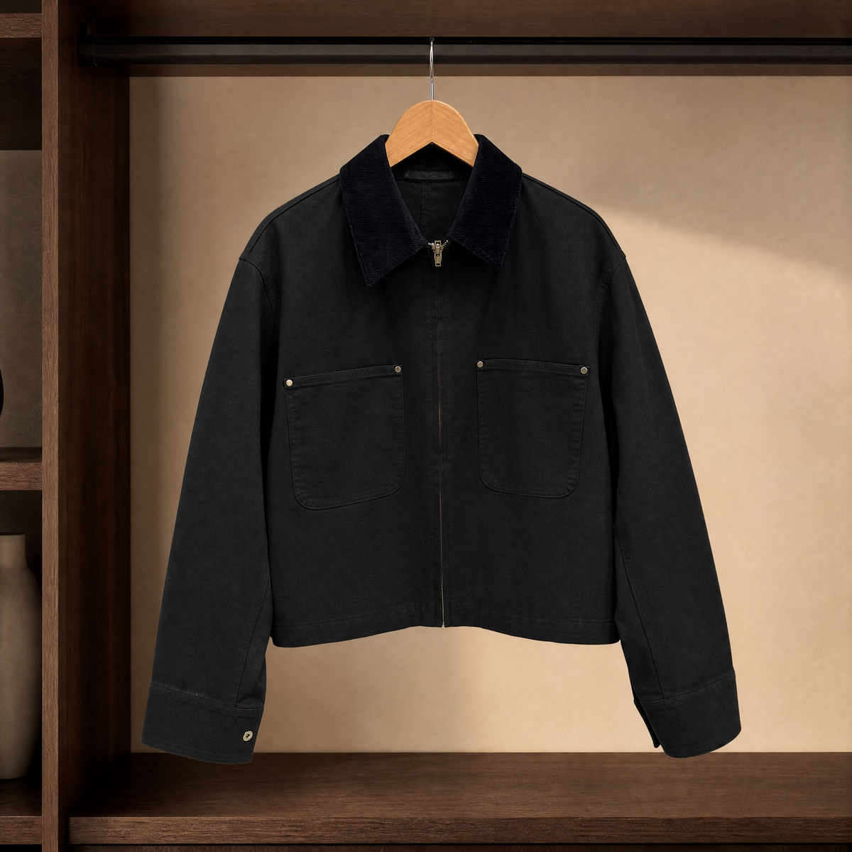 Men's Utility Pocket Zip Jacket