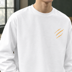 Camiseta de manga larga para hombre con estampado y corte relajado