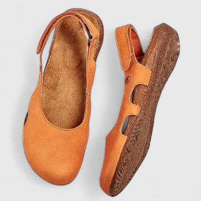 Women's Cutout Slingback Flat Shoes