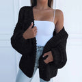 Chunky åben cardigan til kvinder