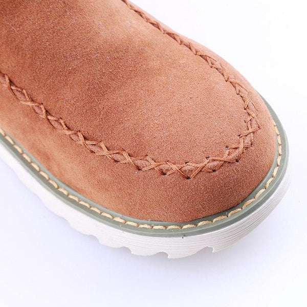 Botines cómodos para mujer con forro cálido