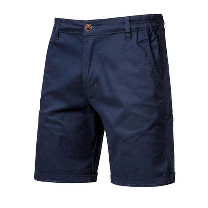 Men's Smart Casual Shorts with Stretch Waistband for Everyday Wear