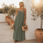Women's Relaxed Sleeveless Maxi Dress