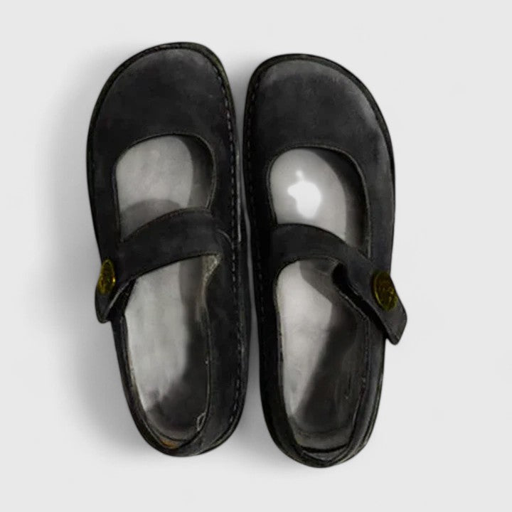 Damen Mary Jane Komfort Ballerinas