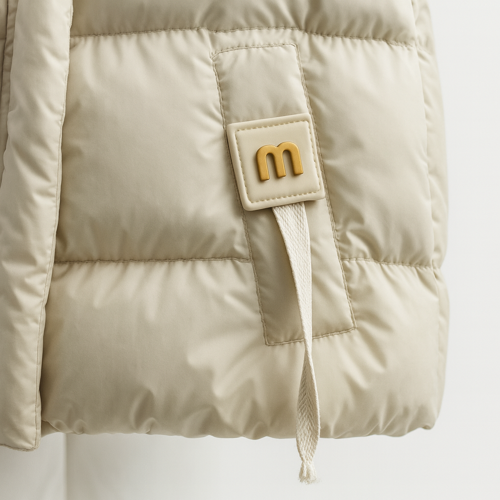 Damen-Winterjacke mit Kapuze und Stepppolsterung