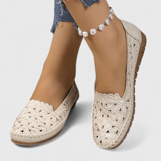Women’s Perforated Slip-On Comfort Flats