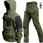 Men's Hooded Tactical Cargo Set