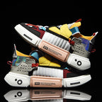 Herren Urban Sneakers mit auffälligem Patchwork-Design und gepolsterter Sohle