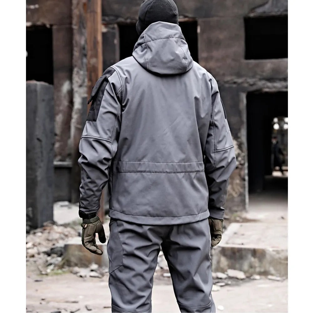 Men's Hooded Tactical Cargo Set