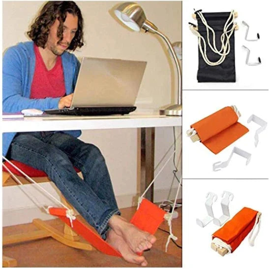 Under-Desk Foot Hammock