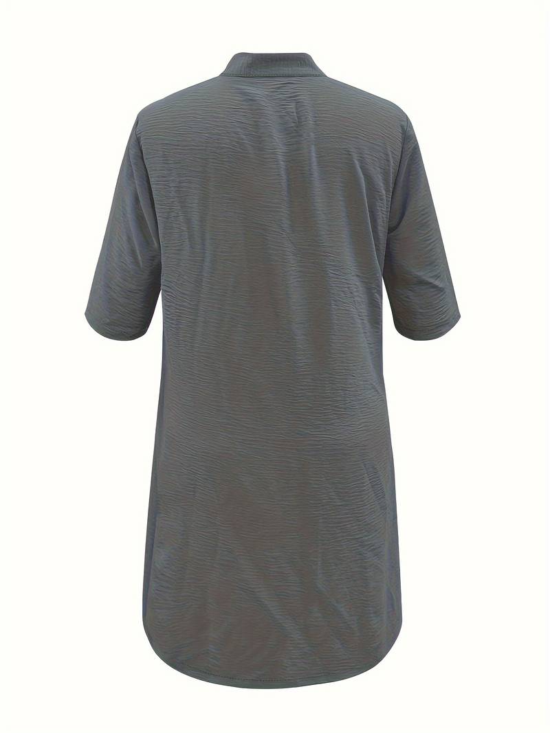 Women’s Button Pocket Midi Dress