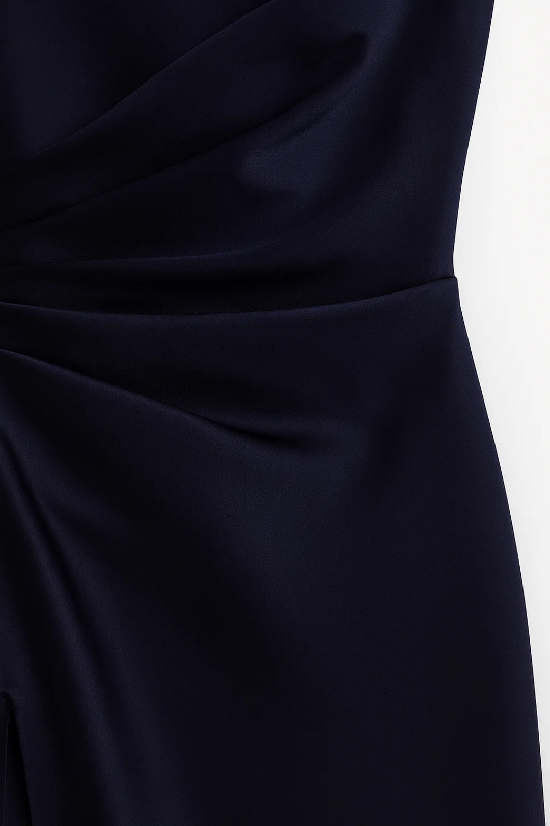 Maxi Jurk Dames One Shoulder Hoge Split Feestelijk