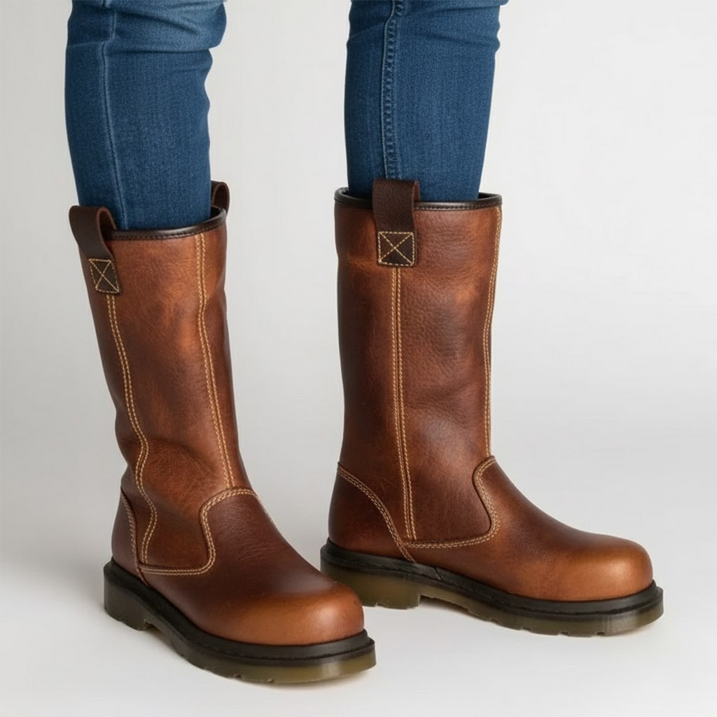 Botas de trabajo para hombre hasta media pantorrilla