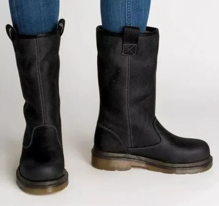 Damen-Arbeitsstiefel mit mittelhohem Schaft
