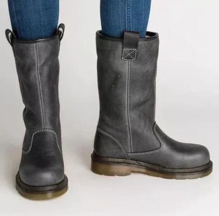 Damen-Arbeitsstiefel mit mittelhohem Schaft