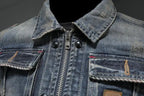 Vintage denimjakke til mænd