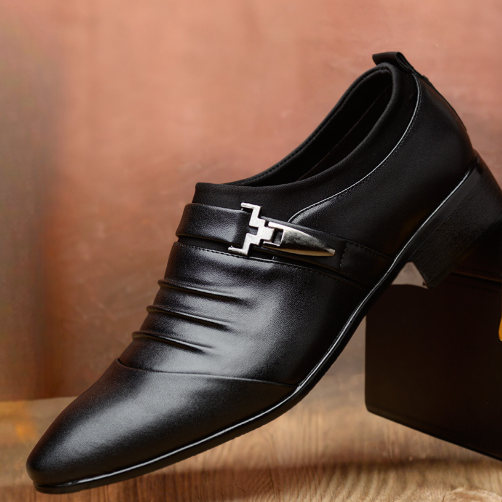 Formelle slip-on-selskabssko til mænd