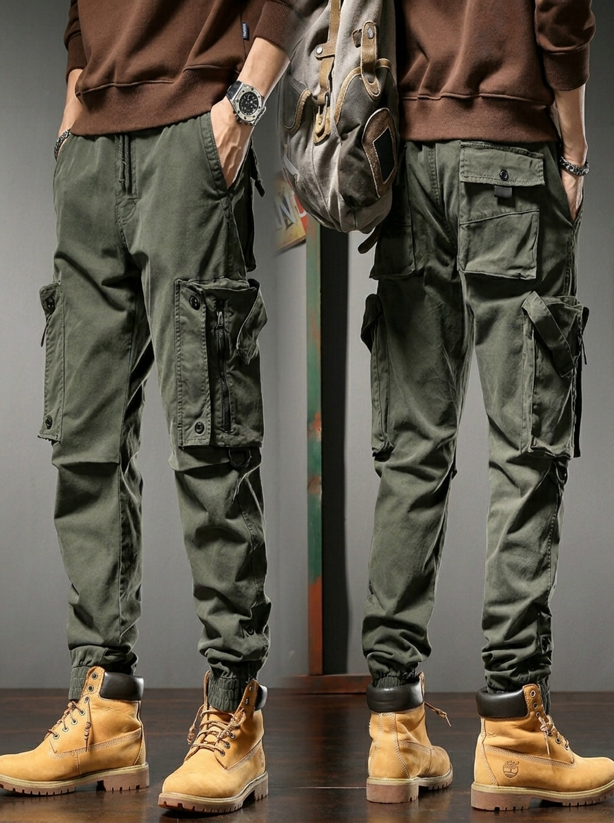 Pantalon cargo jogger utilitaire pour homme